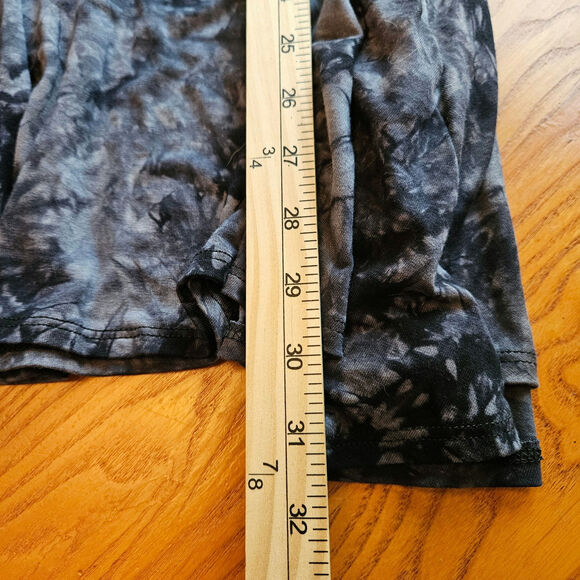 LTX Sportswear Womens Tie-Dye Boho Grunge Tunic Top Shark Bite Mini Dress Size L - Picture 10 of 11